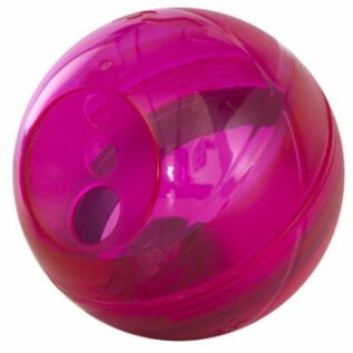 Rogz Tumbler Medium Treat Dispenser, Pink