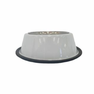 McMac Anti Skid Coloured Detachable Bowl - 475ml (White)