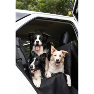 Pets Furever Deluxe Car Seat Hammock - Black