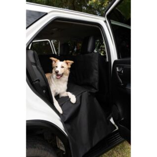 Pets Furever Deluxe Car Seat Hammock - Black