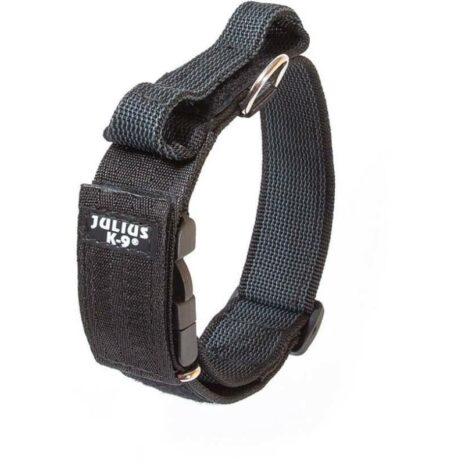 Julius_K-9_Black_Small_40mm_Collar_with_Handle