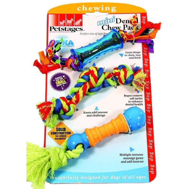 Petstages Mini Dental Chew Pack by Petstages