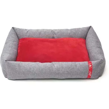 WagWorld-Dream-Pod-Pet-Bed-Grey-Red
