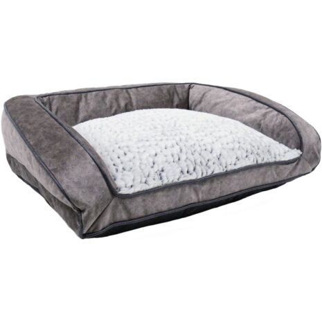 Rosewood Medium Luxury Fleece Lined Plush Sofa