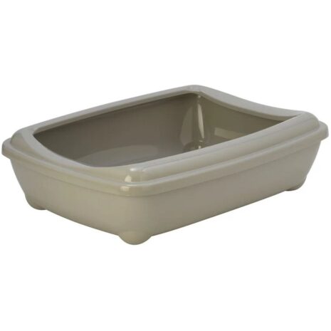 Moderna Arist-o-Tray Litter Tray With Rim - Grey