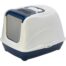 Moderna Flip Cat Toilet - Blue