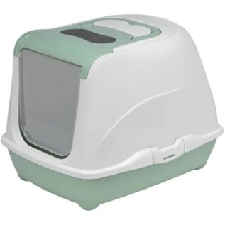 Moderna Flip Cat Toilet - Soft Green