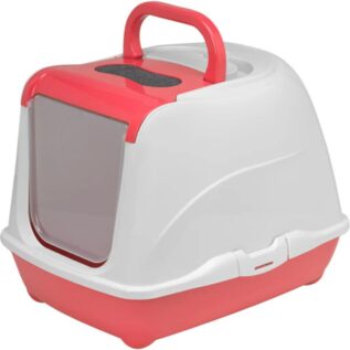 Moderna Flip Cat Toilet - Spicey Coral
