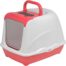 Moderna Flip Cat Toilet - Spicey Coral