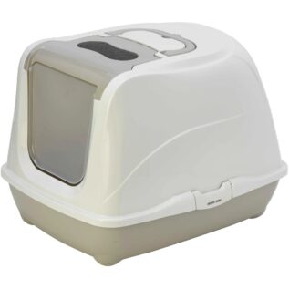 Moderna Flip Cat Toilet - Warm Grey