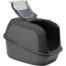 Moderna Mega Deluxe Cat Toilet - Cool Grey