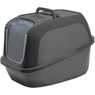 Moderna Mega Deluxe Cat Toilet - Cool Grey