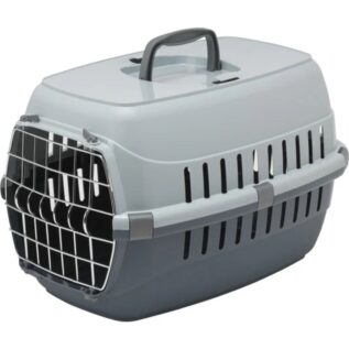 Moderna Road Runner 2 Metal Latch Dog Carrier - Grey