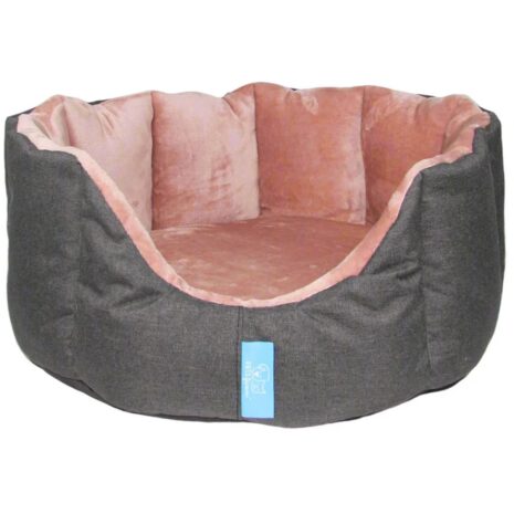 Pets Furever Tulip Pet Bed - Dusty Pink