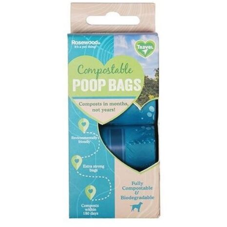 Rosewood Compostable Dog Poop Bag