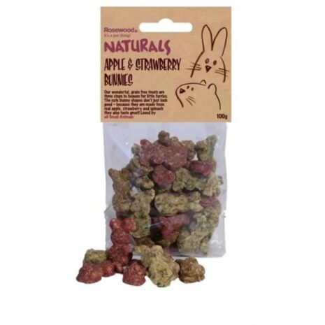 Rosewood Naturals Apple & Strawberry Bunnies