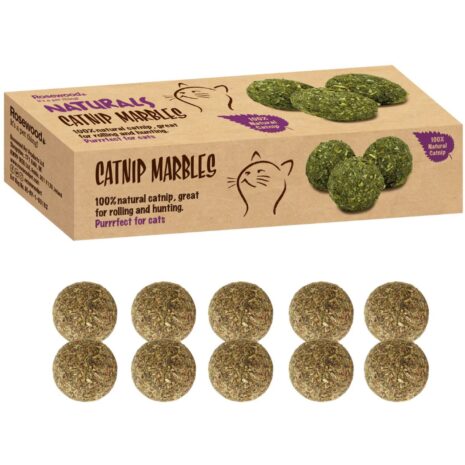 Rosewood Naturals Mini Catnip Marble Balls