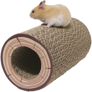 Rosewood Naturals Shred-a-Log Corrugated Tunnel