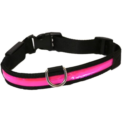 Rosewood Pink Premium Flashing Collar