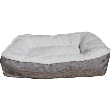 Rosewood Plush Tweed Teddy Bear Dog Mattress