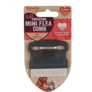 Rosewood Salon Grooming Mini Flea Comb