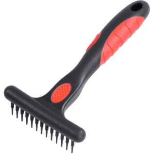 Rosewood Salon Grooming Soft Protection Undercoat Rake
