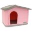 Rosewood Small Pet Knock-Down House - Pink
