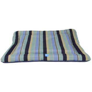 Pets Furever Everglade Canvas Pet Bed - Bahamas Blue