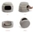 Best Friends Honeycomb Ilan Hut Cuddler Pet Bed 2