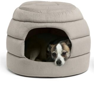 Best Friends Honeycomb Ilan Hut Cuddler Pet Bed g