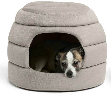 Best Friends Honeycomb Ilan Hut Cuddler Pet Bed g