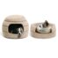 Best Friends Honeycomb Ilan Hut Cuddler Pet Bed w2