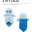 Outward Hound Blanket Buddies Sloth Dog Toy