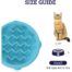 Outward Hound Cat Fun Feeder Tiny Cat Bowl - Blue