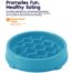 Outward Hound Cat Fun Feeder Tiny Cat Bowl - Blue