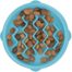 Outward Hound Cat Fun Feeder Tiny Cat Bowl - Blue