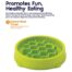 Outward Hound Cat Fun Feeder Tiny Cat Bowl - Green