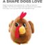 Outward Hound Fattiez Chicken Dog Toy