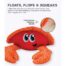 Outward Hound Floatiez Crab Dog Toy
