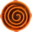 Outward Hound Fun Feeder Dog Bowl - Orange