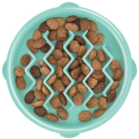 Outward Hound Fun Feeder Tiny Dog Bowl - Mint