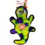 Outward Hound Invincible Gecko 2 Squeaker Dog Toy - Green/Purple