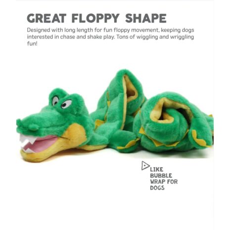 Outward Hound Squeaker Matz Gator XL 16 Squeaker Dog Toy 5 Outward Hound Squeaker Matz Gator XL 16 Squeaker Dog Toy