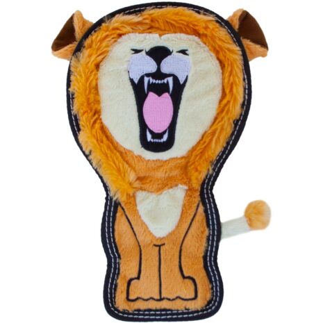 Outward Hound Tough Seamz Lion Dog Toy