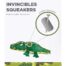 Outward Hound Xtreme Seamz Alligator Dog Toy