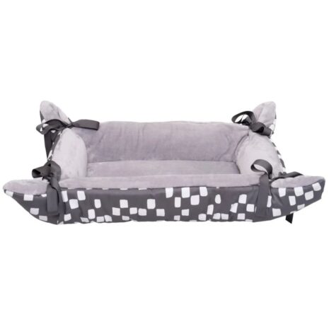 Pets Furever Cupcake 53x70cm Pet Bed - Large/Skyscraper Grey