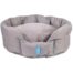 Pets Furever Hug Buddy 85x38cm Dog Bed - XLarge/Grey