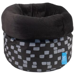 Pets Furever Nap Sack Extra Pet Bed - Skyscraper Black