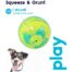 Petstages Grunt 'n Punt Tennis Ball