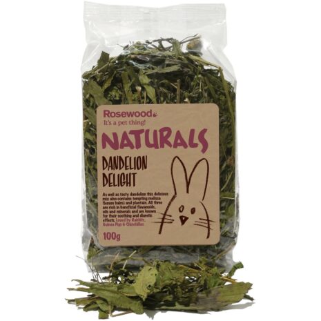 Rosewood Naturals 100g Dandelion Delight Rabbit Treats